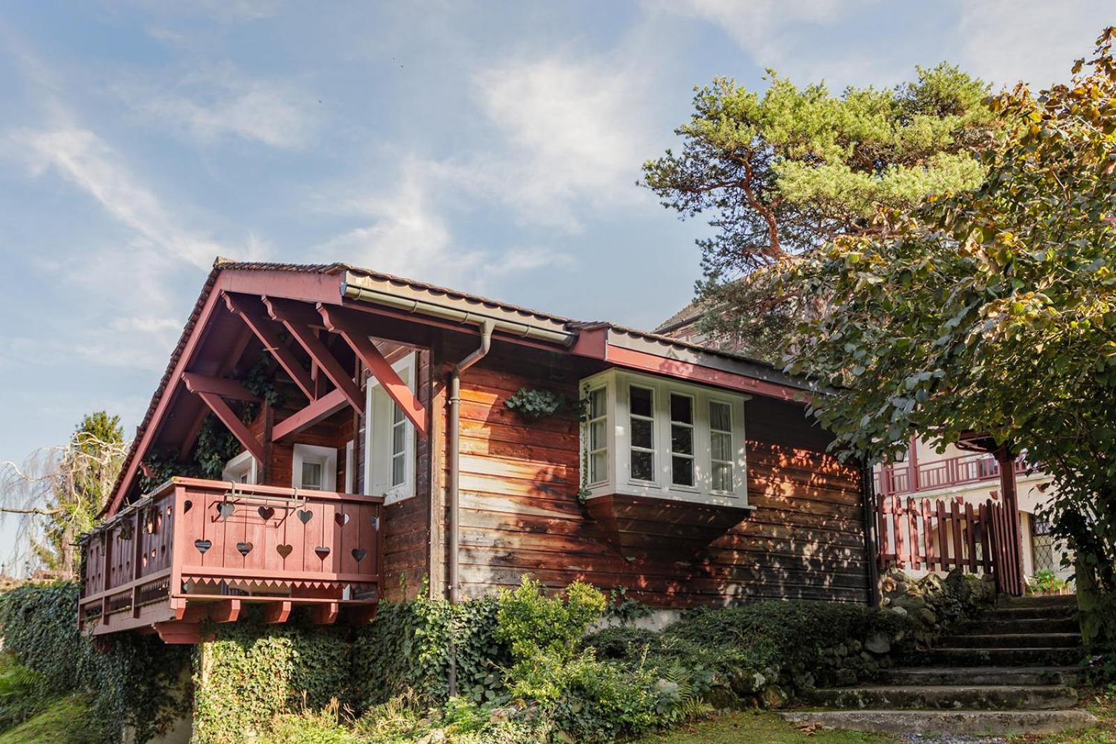 La Verniaz et ses Chalets Évian-les-Bains Exterior foto